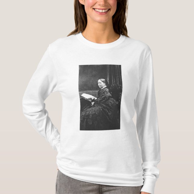 T-shirts Século XIX de Elizabeth Cleghorn Gaskell (Frente)