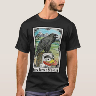 T-shirts Segredos do Totem do corvo