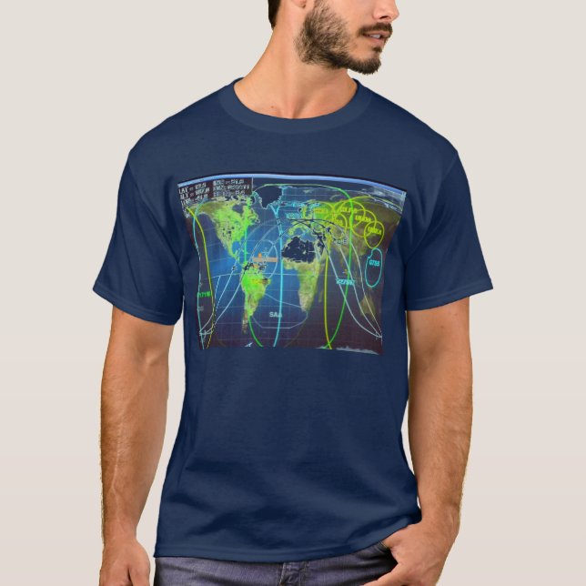 T-shirts Seguimento de espaço (Frente)