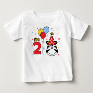 T-shirts Segundo aniversário Zebra Face