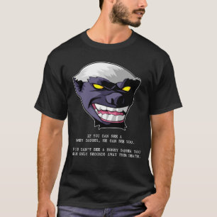 T-shirts Segundos do texugo de mel da morte