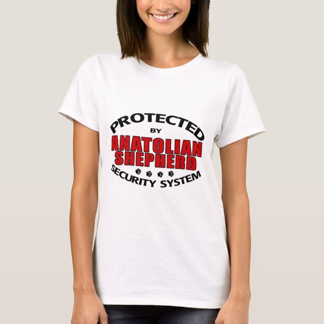 T-shirts Segurança Anatoliana Shepherd (Frente)