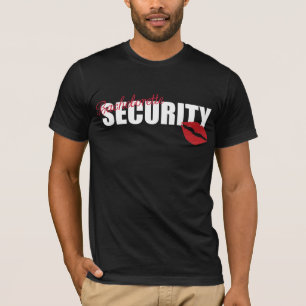 T-shirts Segurança de Bachelorette (apenas frente)
