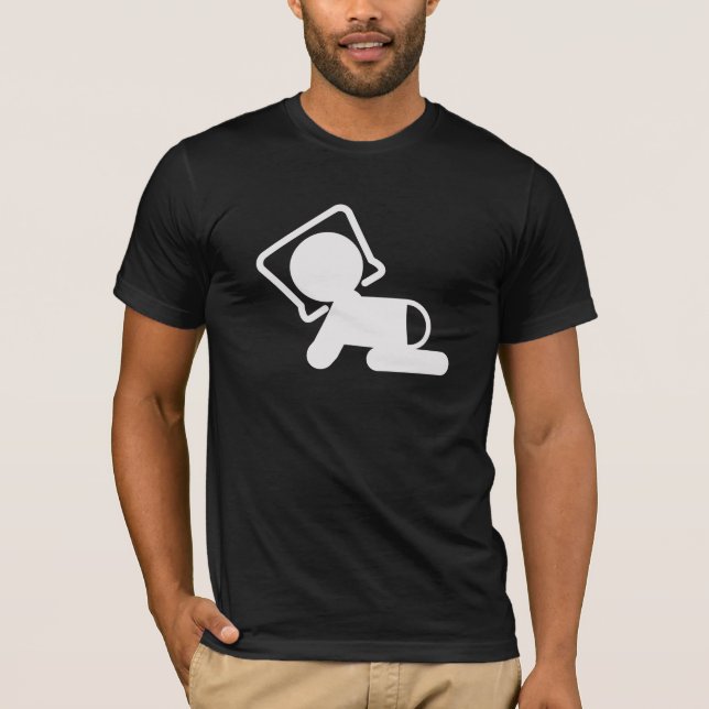 T-shirts Segurança do bebê (Frente)