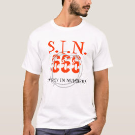 T-SHIRTS SEGURANÇA EM NÚMEROS (SIN)