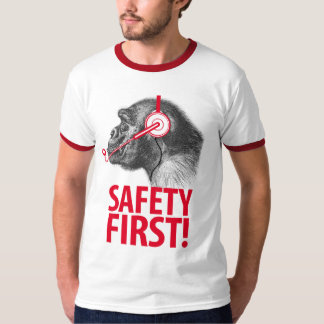 T-shirts Segurança em primeiro lugar!