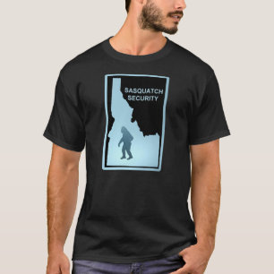T-shirts Segurança Sasquatch - Idaho