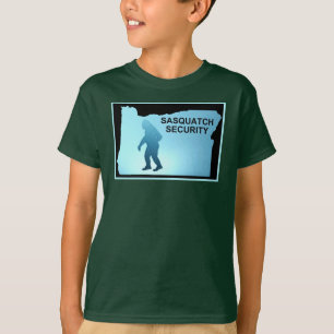T-shirts Segurança Sasquatch - Oregon