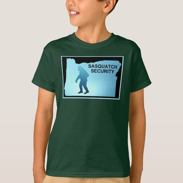 T-shirts Segurança Sasquatch - Oregon (Frente)