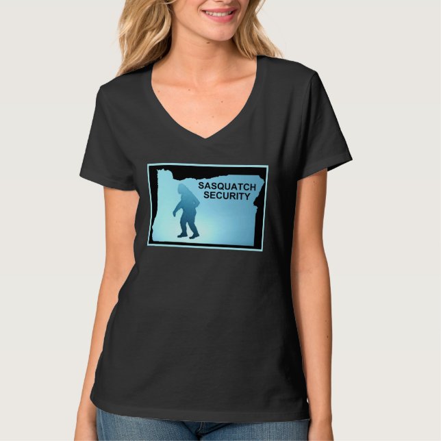 T-shirts Segurança Sasquatch - Oregon (Frente)