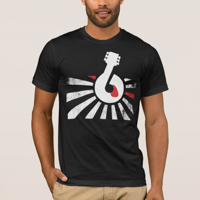 T-shirts Seis cordas (Frente)