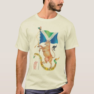 T-shirts Seja corajoso. Seja amável. Vai o Vegan.