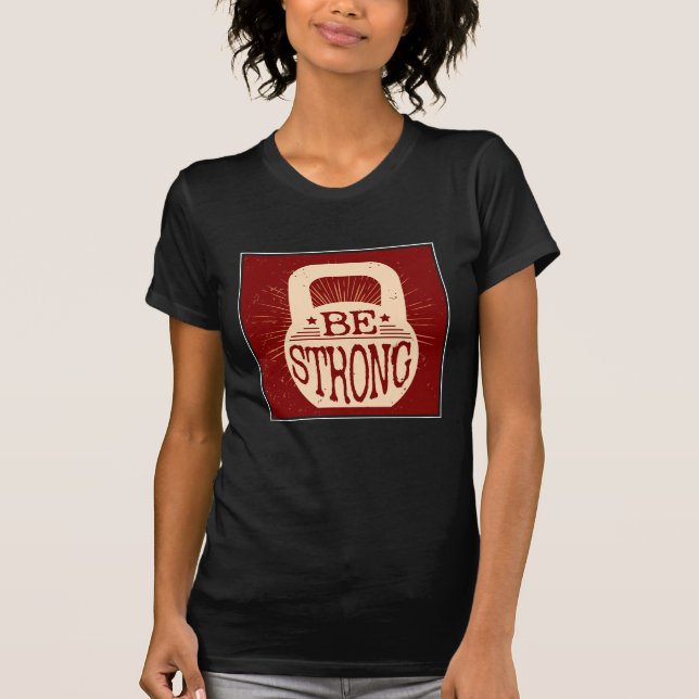 T-shirts Seja forte (Frente)