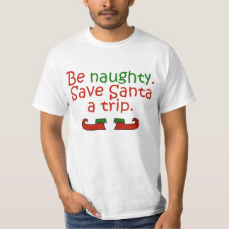 T-shirts Seja papai noel impertinente das economias um a