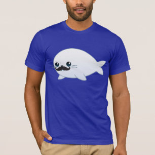 T-shirts Selo de bebê do Moustache