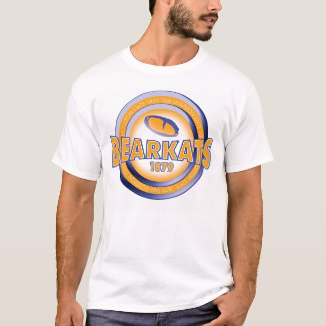 T-shirts Selo de SHSU Bearkat (Frente)