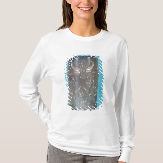 T-shirts Selo do cilindro do Achaemenid (Frente)
