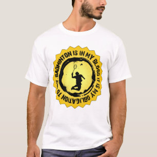 T-shirts Selo fantástico do Badminton