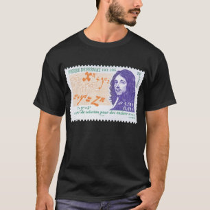 T-shirts Selo postal de Fermat