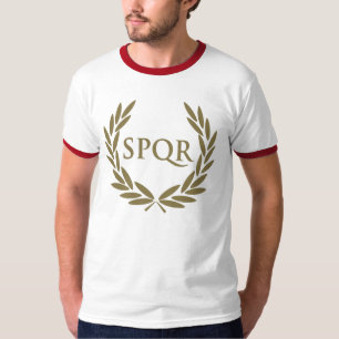 T-shirts Selo romano do Senado de Roma SPQR