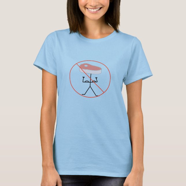 T-SHIRTS SEM CARNE! (Frente)