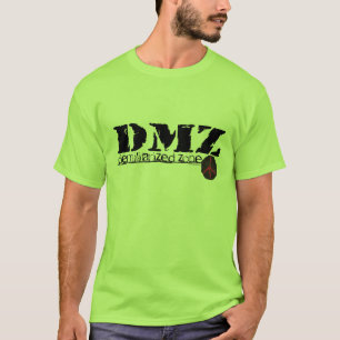 T-shirts Sem guerra da zona Demilitarized de DMZ nenhum h8