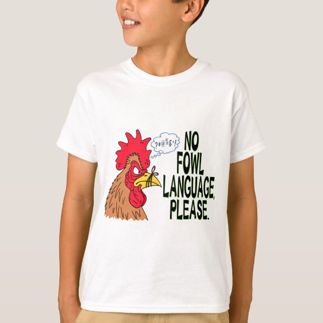 T-shirts Sem Idioma Fowl (Frente)