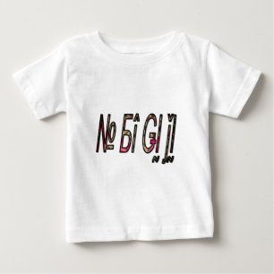 T-shirts Sem Impressão de Arte de Texto Bigiji