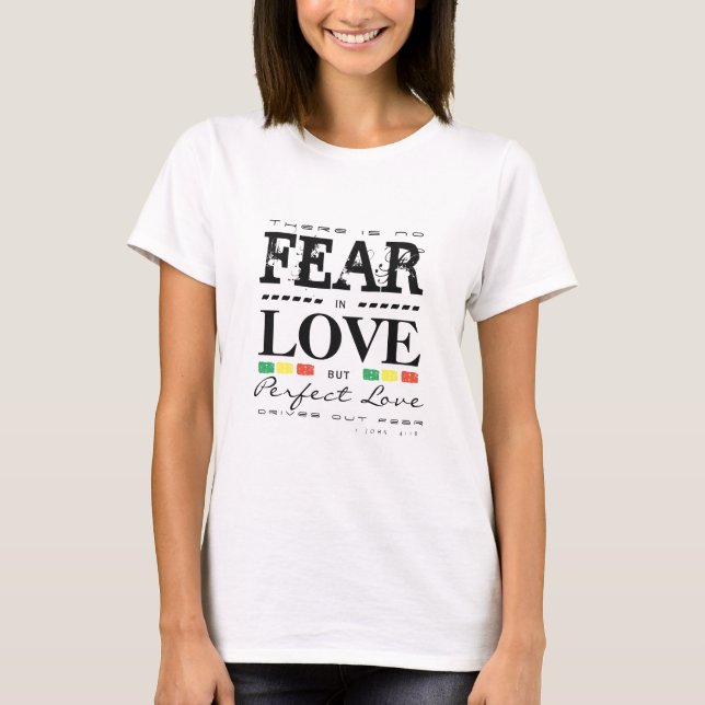 T-shirts Sem Medo no Amor (Frente)