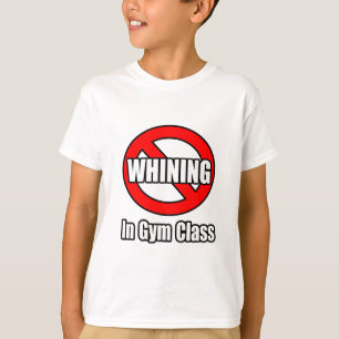 T-shirts Sem Tripulação Na Classe Gym