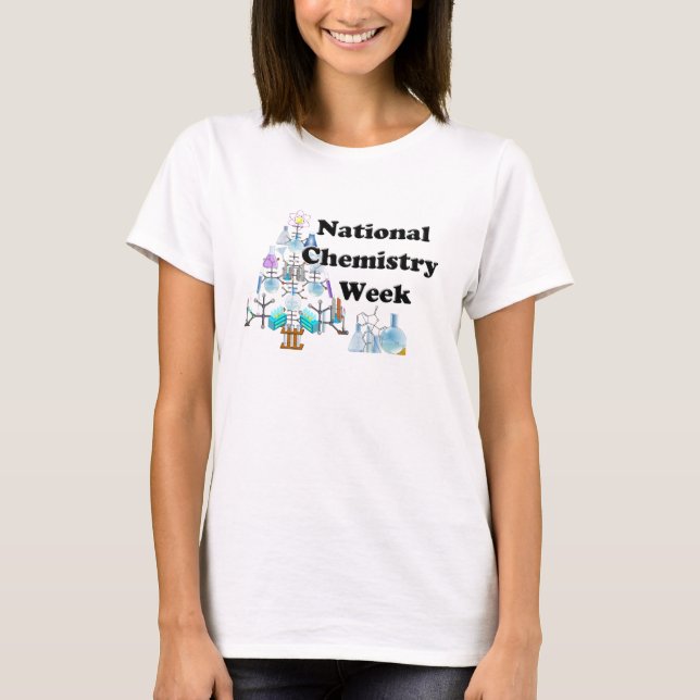 T-shirts Semana Nacional de Química (Árvore Química) (Frente)