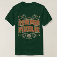 Semper Fidelis Semper Fi Tee Sempre Fiel