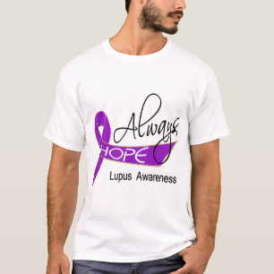 T-shirts Sempre lúpus da esperança