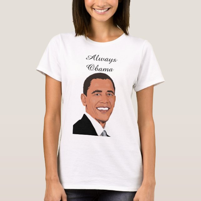 T-shirts Sempre Obama Shirt (Frente)