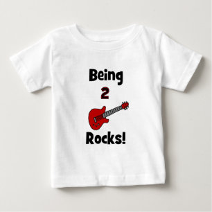 T-shirts Sendo 2 rochas! com guitarra