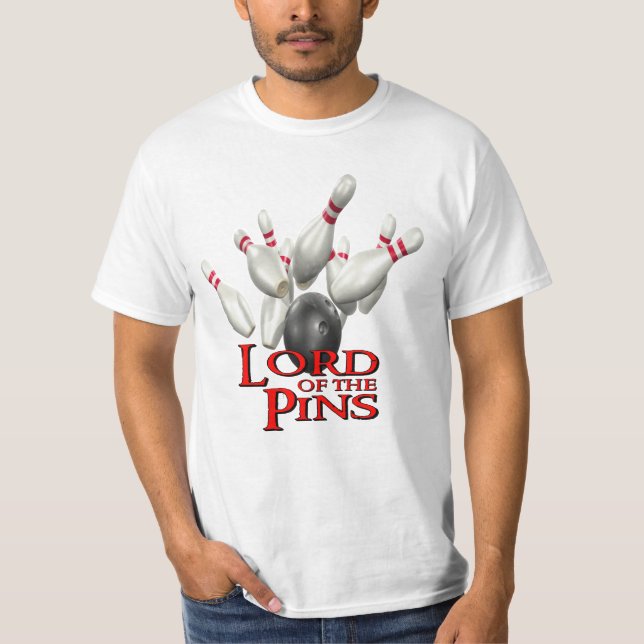 T-shirts Senhor do rolamento dos pinos (Frente)