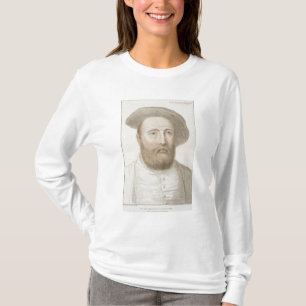 T-shirts Senhor George Carew (b.c.1514) gravado por