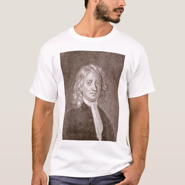 T-shirts Senhor Isaac Newton (Frente)