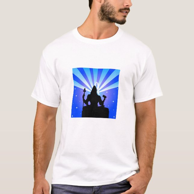 T-shirts Senhor Shiva - deus indiano (Frente)