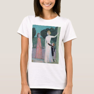 T-shirts Senhora Adrien Mithouard e seu filho