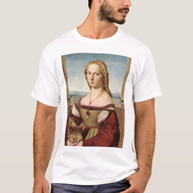 T-shirts Senhora com um unicórnio (Frente)