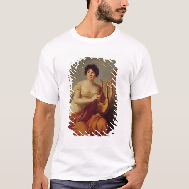 T-shirts Senhora de Stael como Corinne (Frente)