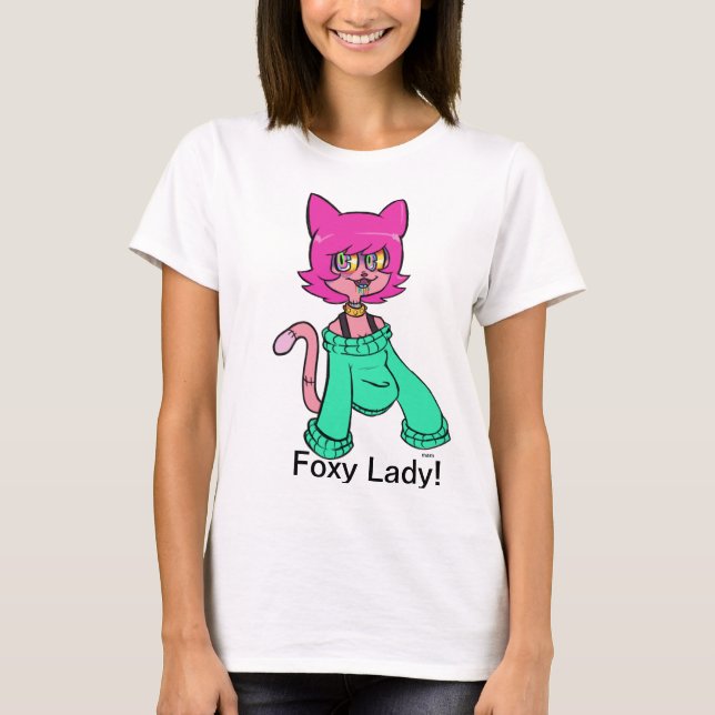 T-shirts Senhora Foxy (Frente)