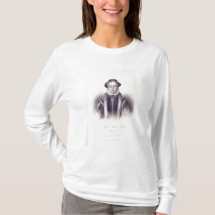 T-shirts Senhora Jane Cinzento, gravado por S. Freeman