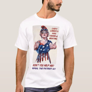 T-shirts Senhora Liberdade da ajuda