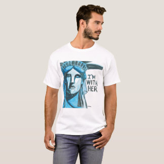 T-shirts Senhora Liberdade - eu sou com ela