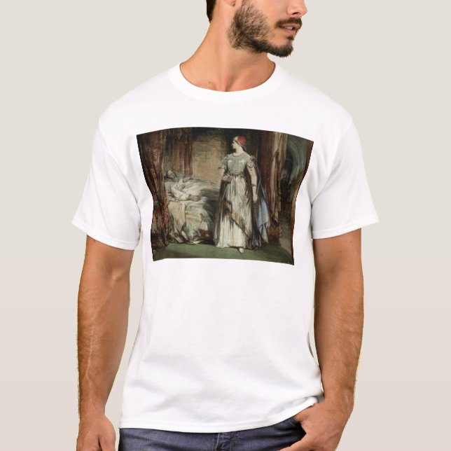 T-shirts Senhora Macbeth, 1850 (Frente)