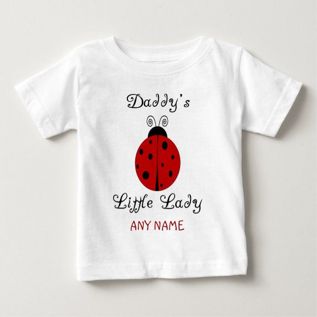 T-shirts Senhora pai! Design Ladybug (Frente)