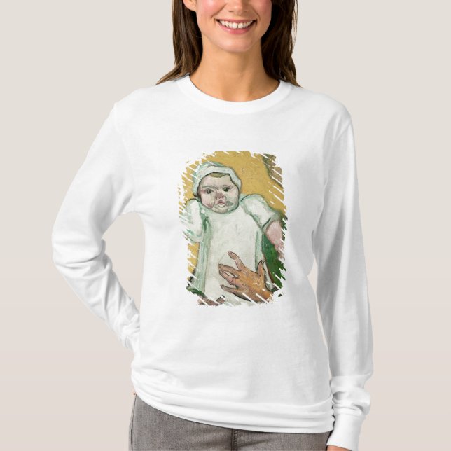 T-shirts Senhora Roulin e seu bebê de Vincent van Gogh | (Frente)