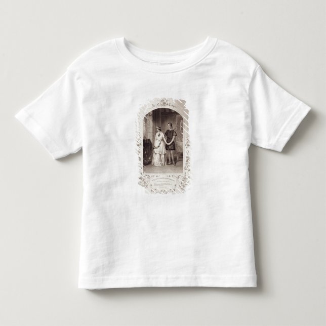 T-shirts Senhorita Jenny Marston como Perdita e Sr. F. (Frente)